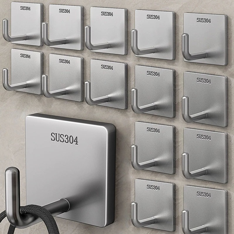 Kitchen Appliances Shelves - 헤비 듀티 스테인리스 스틸 접착식 수건