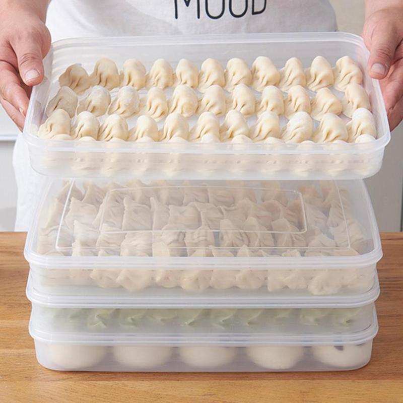 Kitchen Appliances Organizer - 투명 주방 보관함 냉장고 정리함 식품