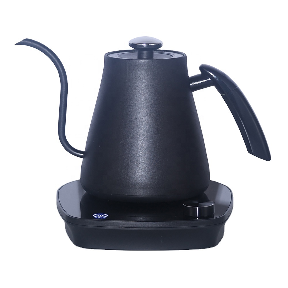 Electric Kettle Gooseneck - 스마트 우드 그레인 전기 구스넥 주전자,