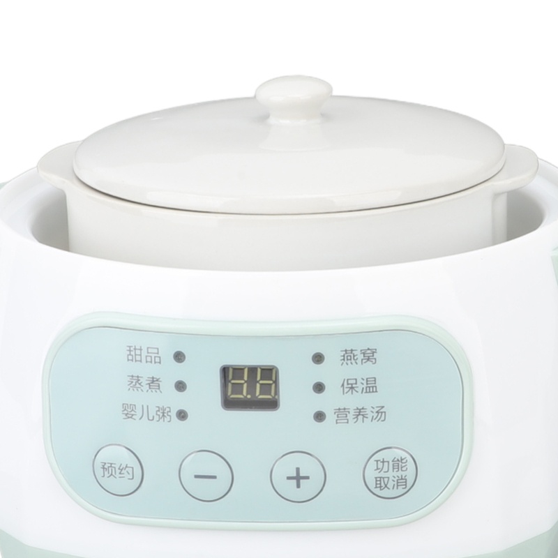 Slow Cooker Ceramic - 200W 1L 세라믹 내부 냄비가 있는