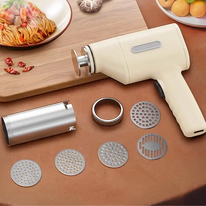 Pasta Machine Electric - 가정용 전기 무선 파스타 메이커 기계,