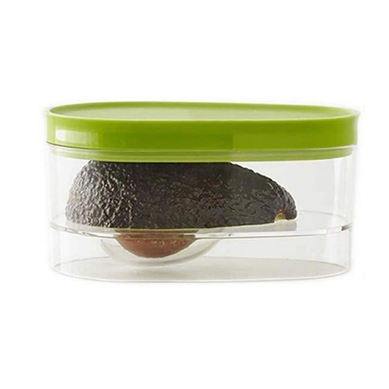 Kitchen Appliances Organizer - 아보카도 식품 보관함 공간 절약형 플라스틱