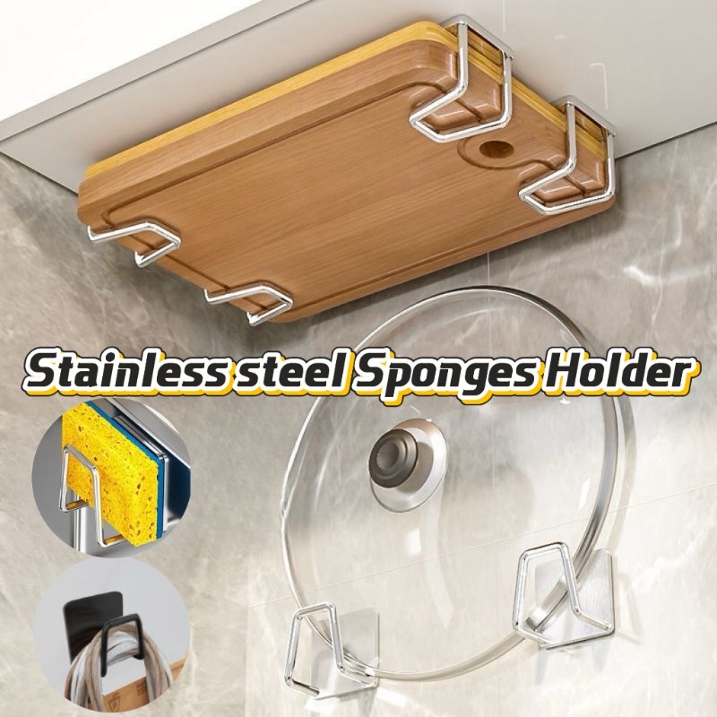 Kitchen Appliances Shelves - 1-10개 주방 스테인리스 스틸 스펀지 홀더