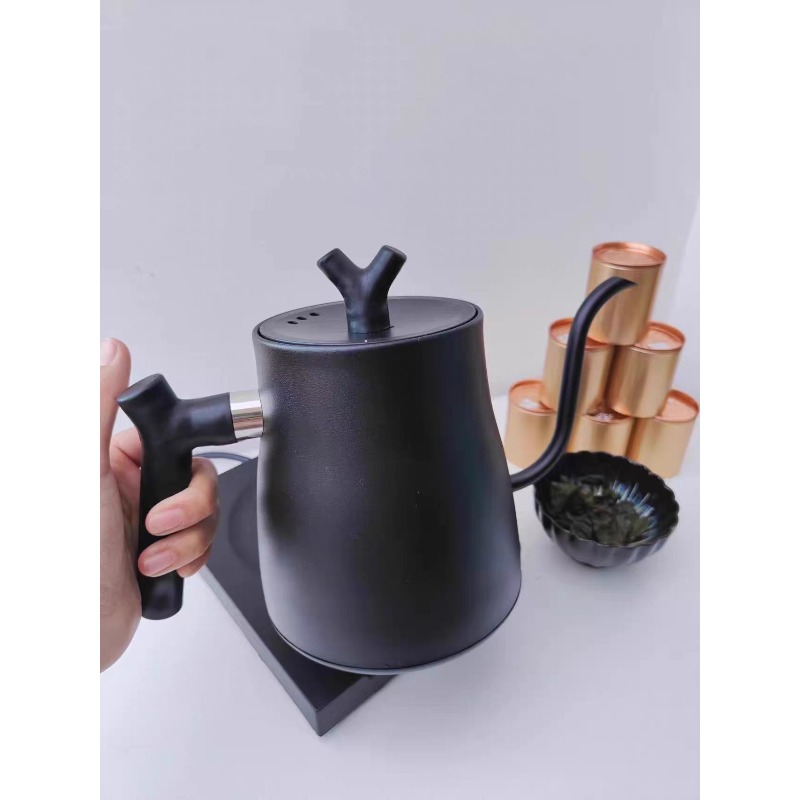 Electric Kettle Gooseneck - 1000W 지능형 일정 온도 전기 주전자,