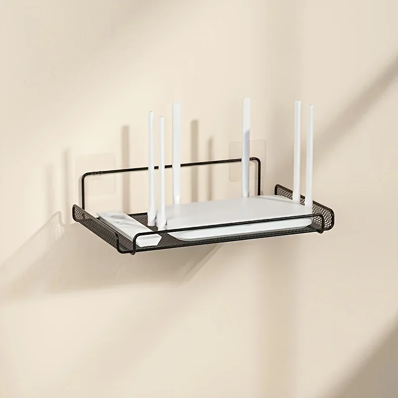 Kitchen Appliances Organizer - 스테인리스 스틸 라우터 선반 무타공 WiFi