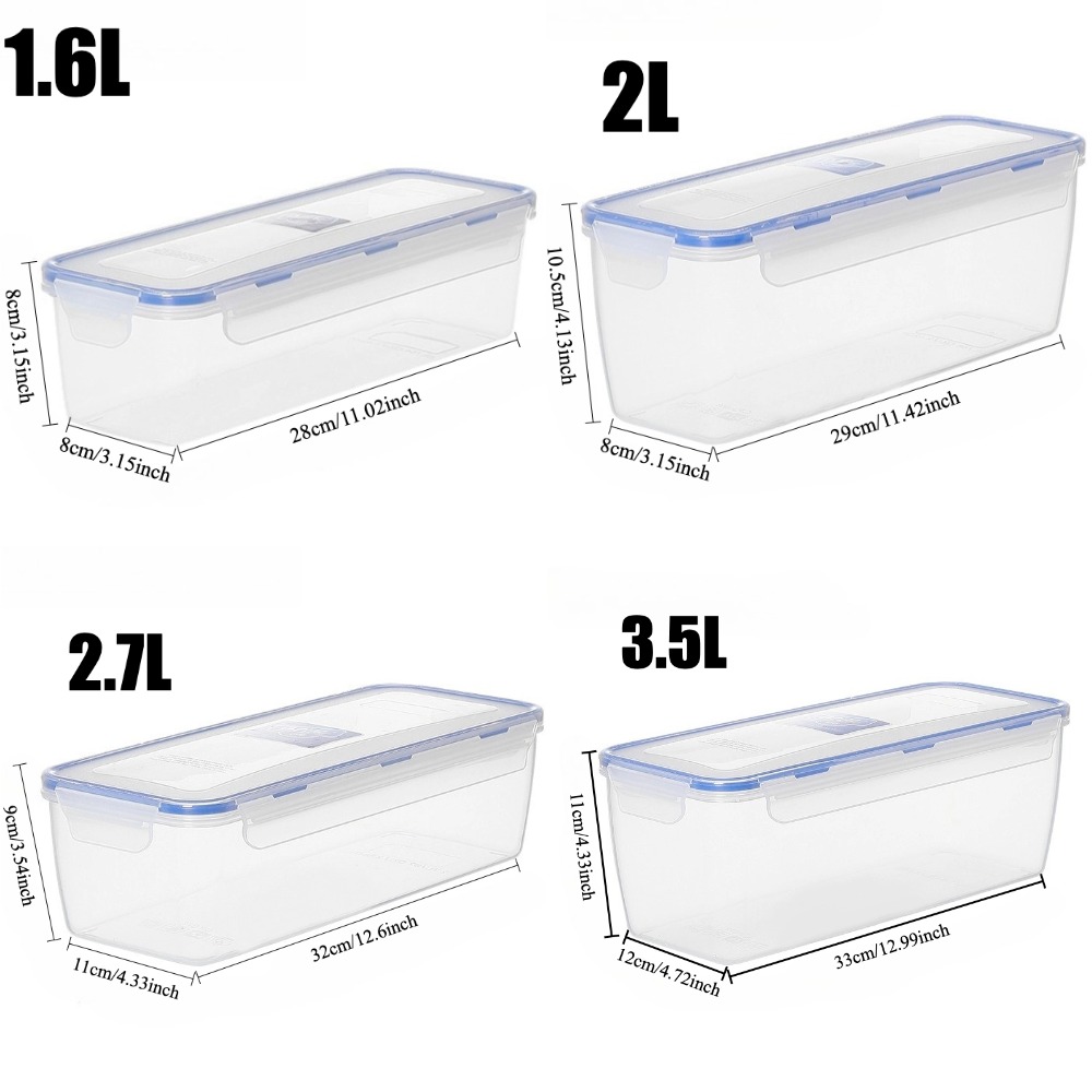 식품 보관 용기, 밀폐형 누수 방지 쌀 시리얼 보관함, - Kitchen Appliances Organizer 리뷰 및 가격