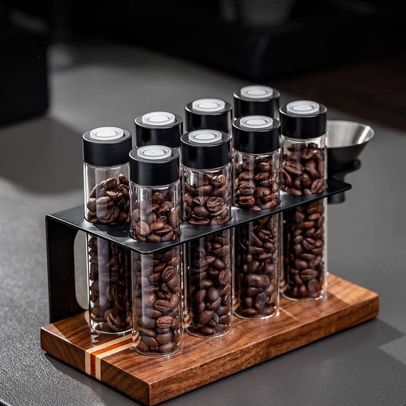 저스틴라우 유리 커피 원두 보관 용기, 밀폐형 1방향  - Kitchen Appliances Organizer 리뷰 및 가격