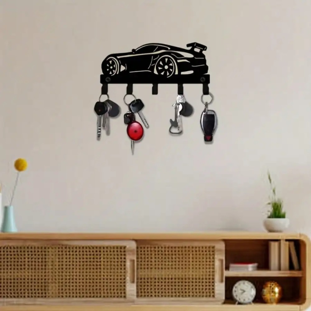 벽걸이형 열쇠걸이, 공기역학적 스포일러 디자인 금속 후 - Kitchen Appliances Shelves 리뷰 및 가격
