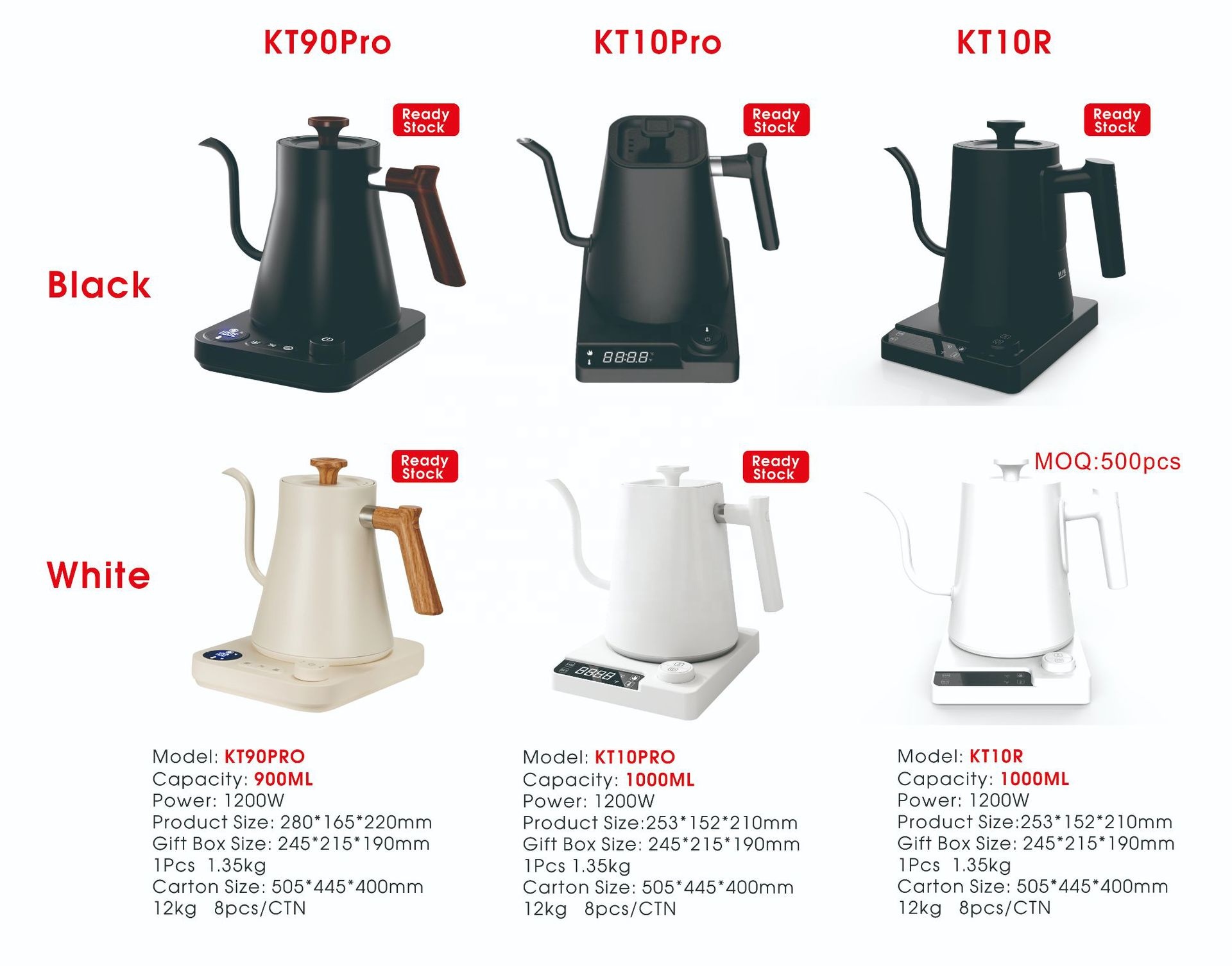 새로운 디자인의 피쉬 스마트 전기 주전자, 구스넥 가변 - Electric Kettle Gooseneck 리뷰 및 가격