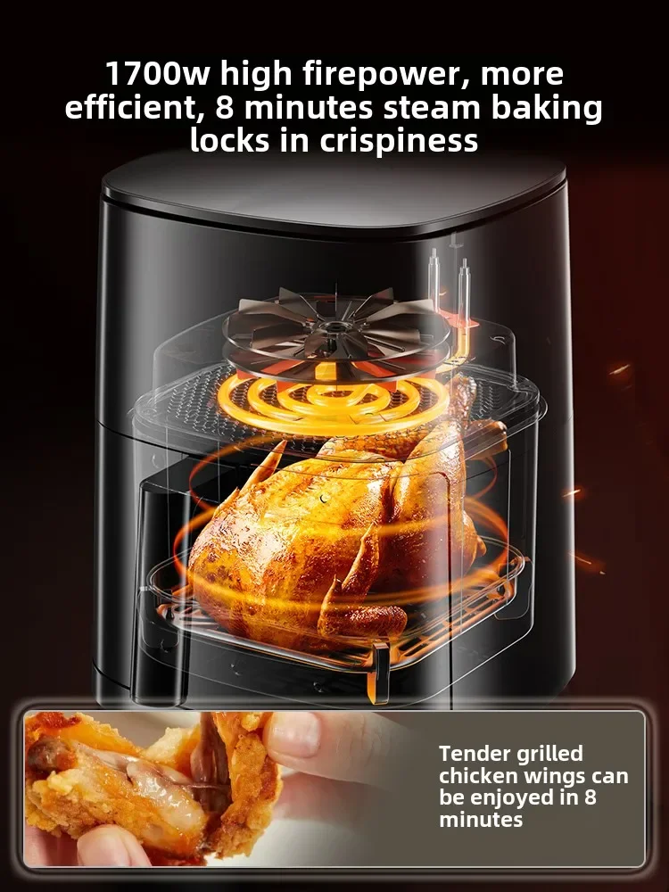비주얼 에어프라이어 가정용 대용량 지능형 다기능 뒤집기 - Kitchen Appliances You Need 리뷰 및 가격