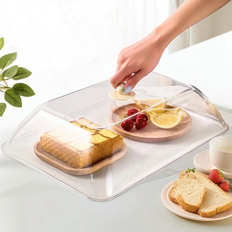 WORTHBUY 재사용 가능한 플라스틱 식품 커버 투명 - Kitchen Appliances Organizer 리뷰 및 가격