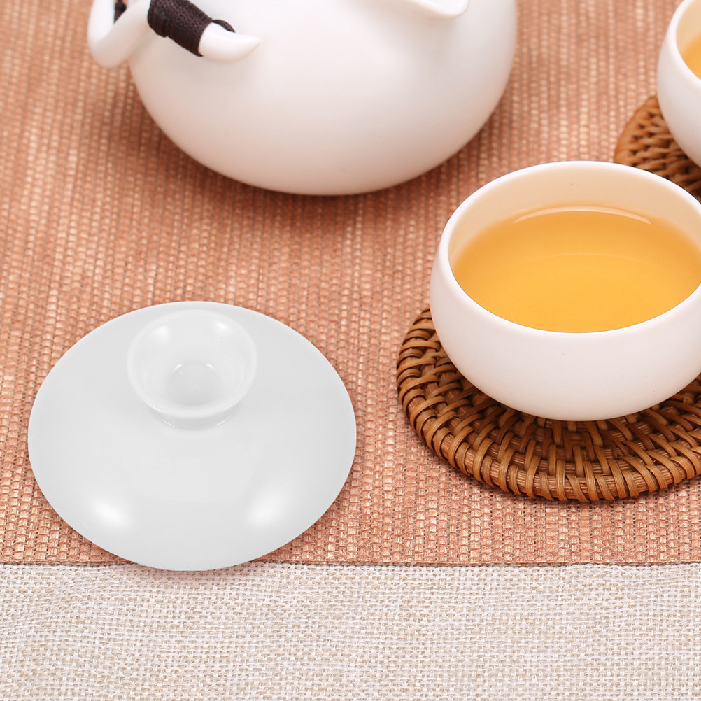세라믹 티컵 뚜껑 뜨거운 음료 머그컵용 흰색 마감재 주 - Kitchen Appliances Vintage 리뷰 및 가격