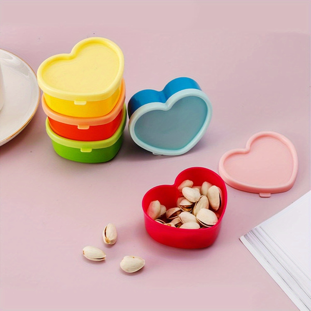 5PCS 미니 도시락 양념 보관함 뚜껑 포함 재사용 가 - Kitchen Appliances Organizer 리뷰 및 가격