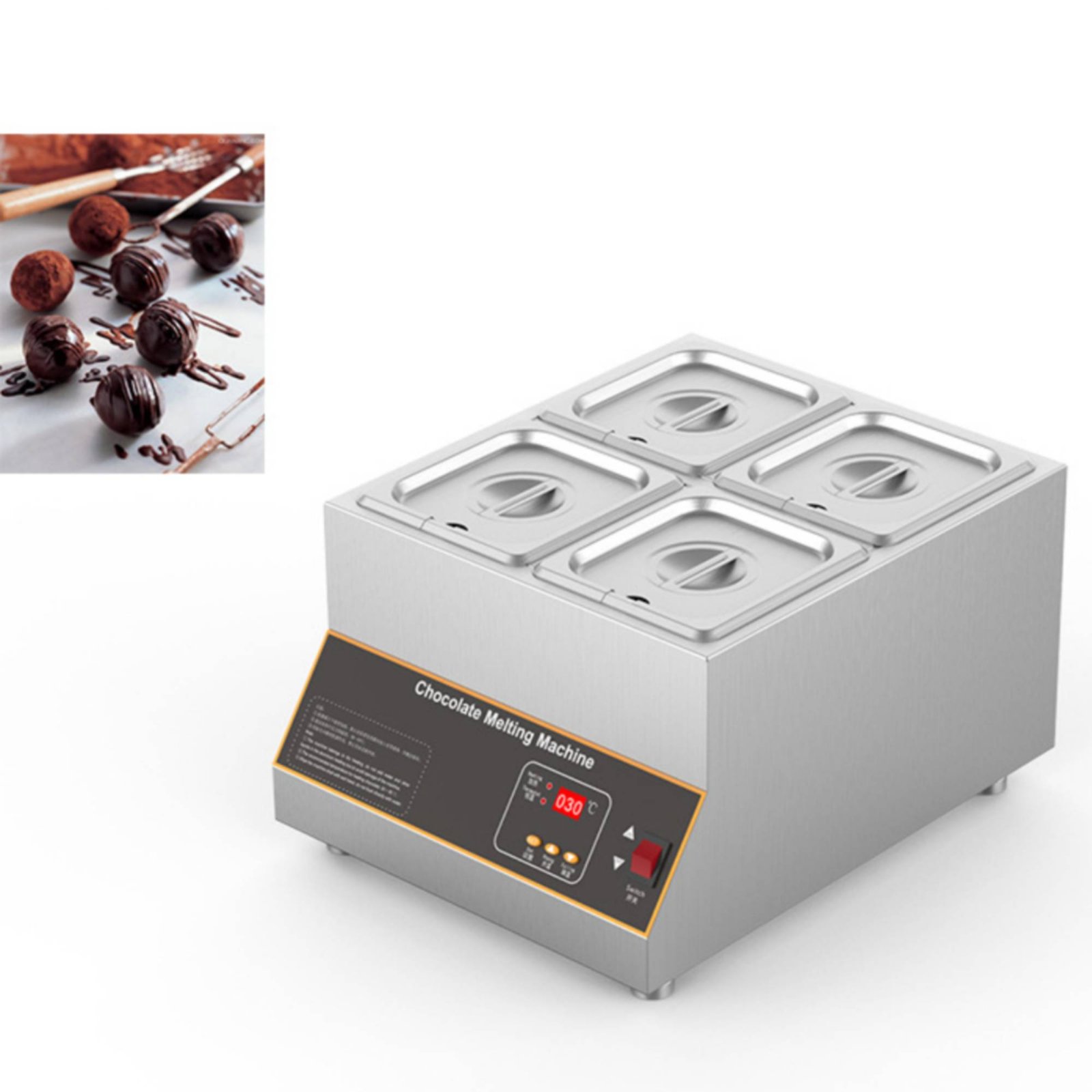 뜨거운 공기 초콜릿 녹이는 기계 물이 필요 없는 식품  - Kitchen Appliances You Need 리뷰 및 가격