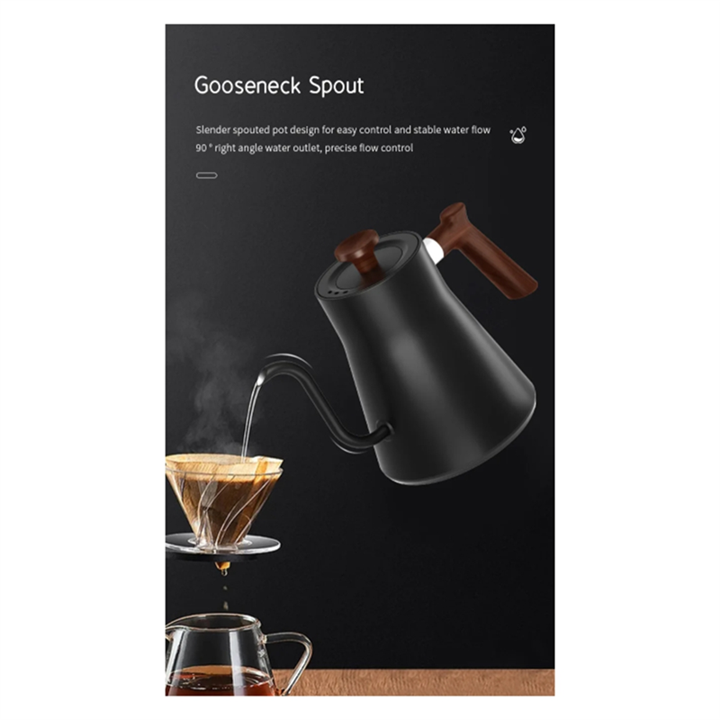900Ml 구즈넥 전기 주전자 스마트 온도 조절 냄비  - Electric Kettle Gooseneck 리뷰 및 가격
