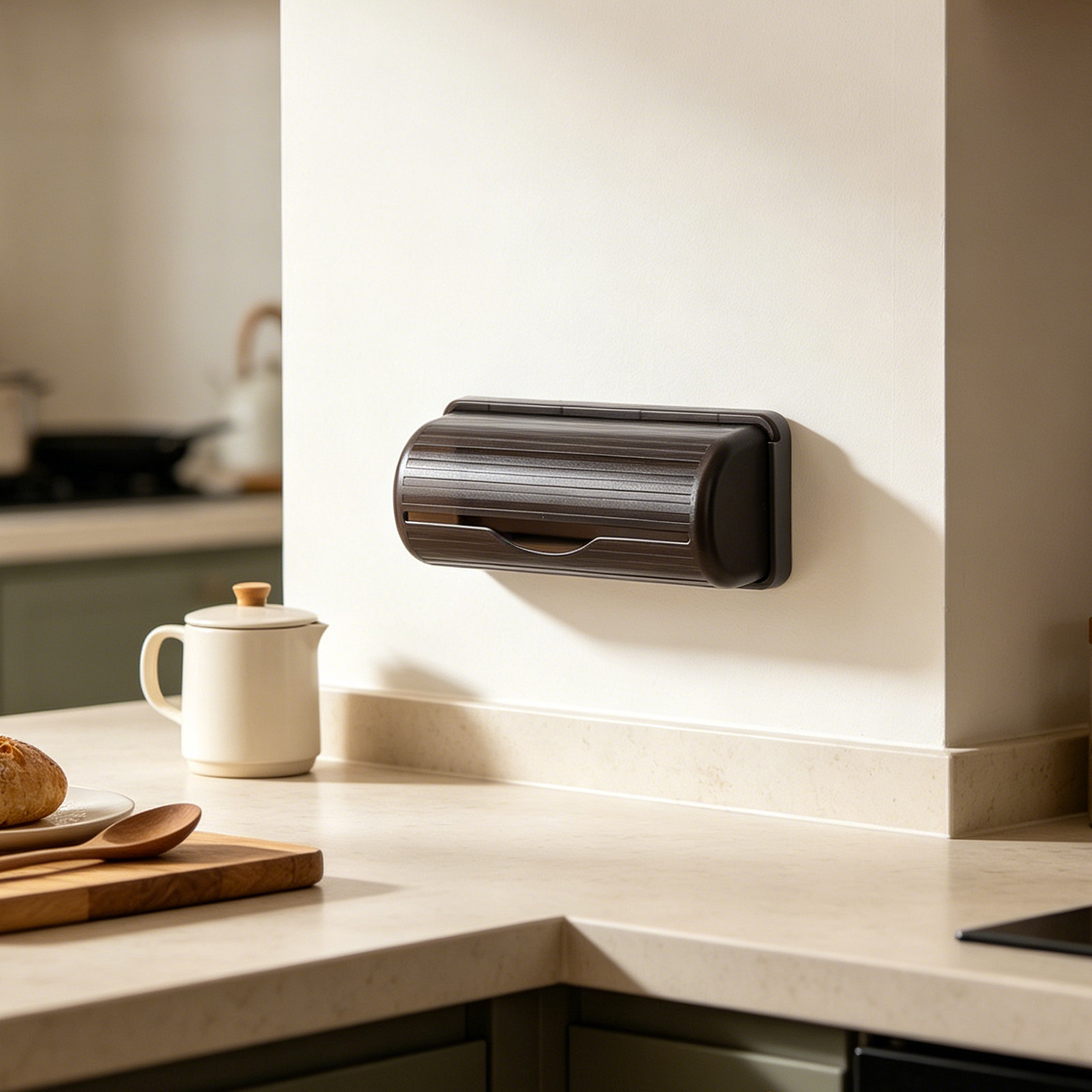 벽걸이형 쓰레기 봉투 홀더 플라스틱 식료품 봉투 디스펜 - Kitchen Appliances Organizer 리뷰 및 가격